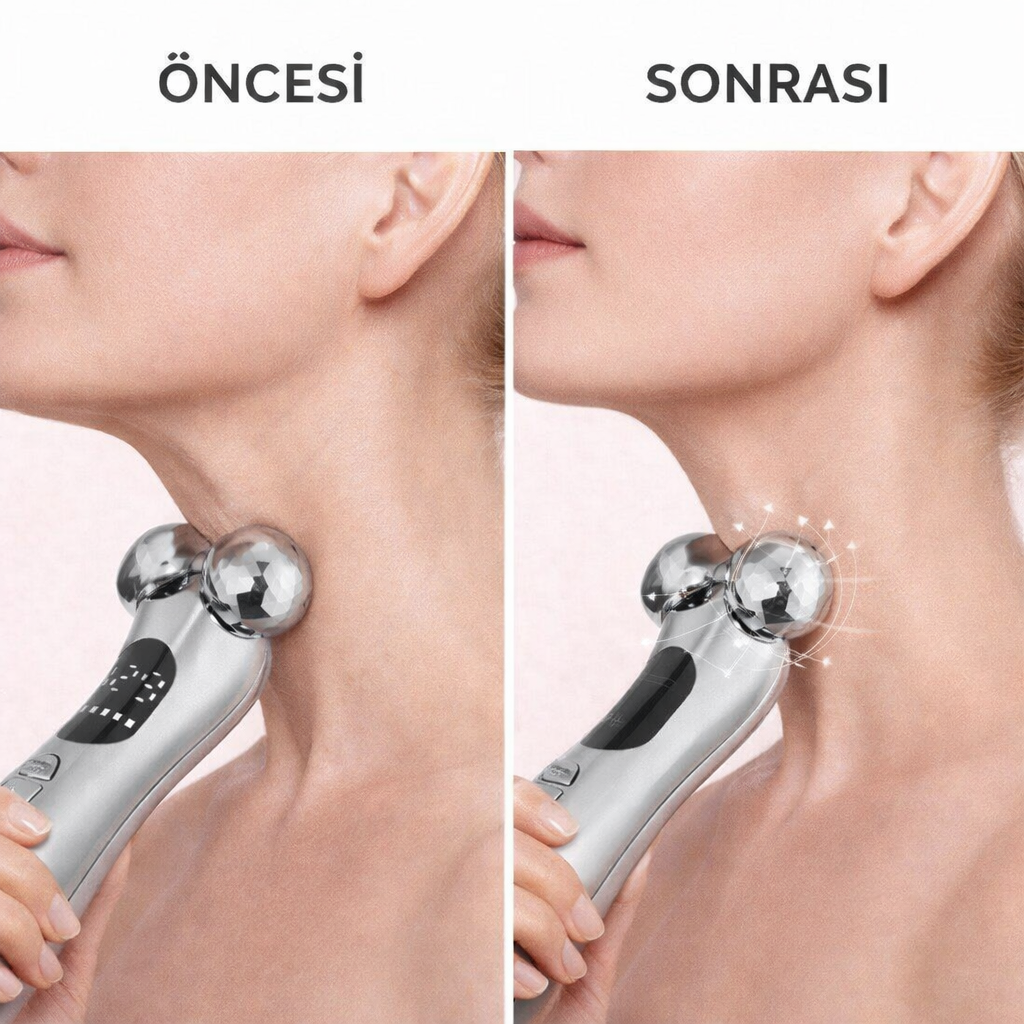 Edeloria DermaLift™ – 4D Yüz ve Boyun Bakım Silindiri