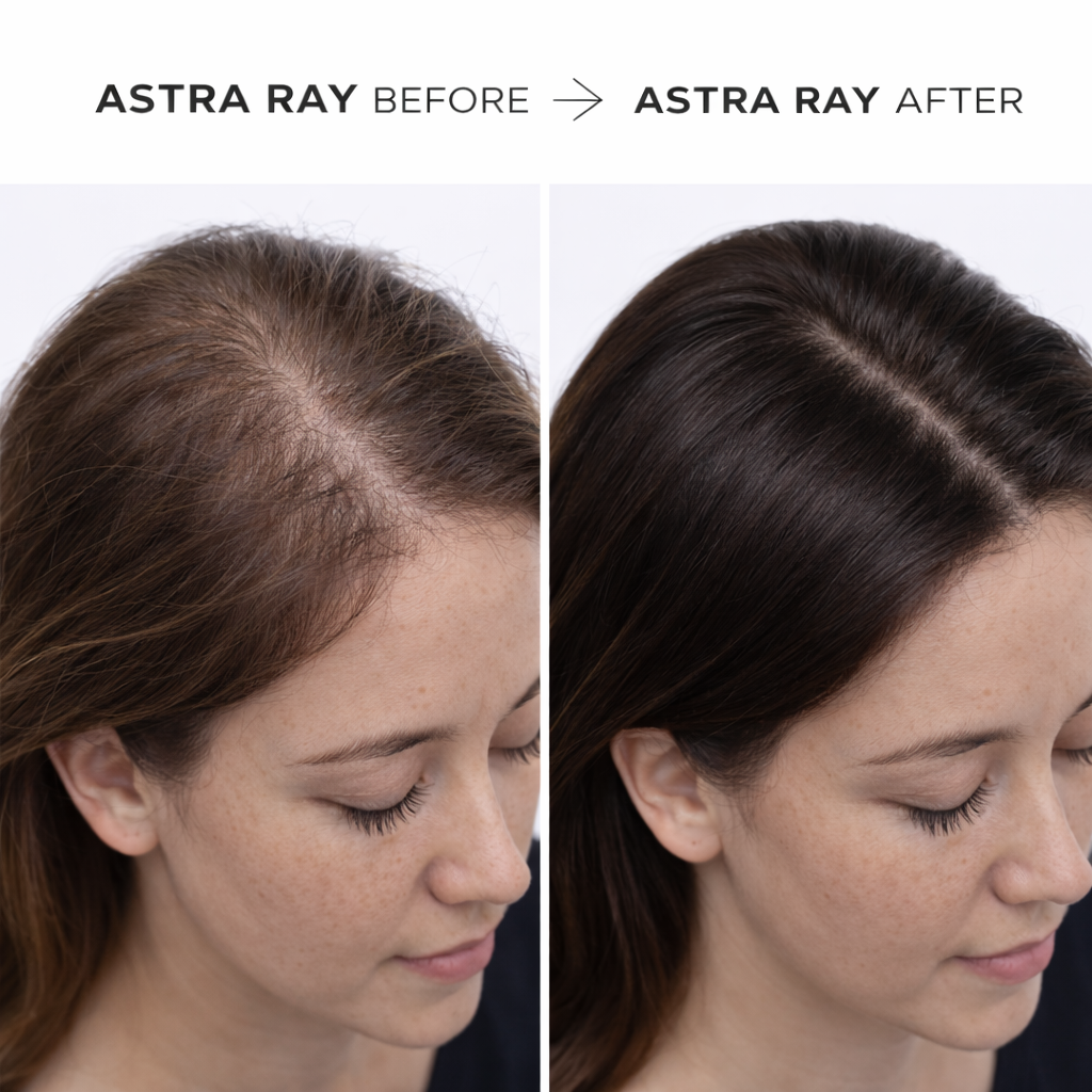 Edeloria AstraRay™ – Profesyonel 3'ü 1 Arada Saç Yenileme Cihazı