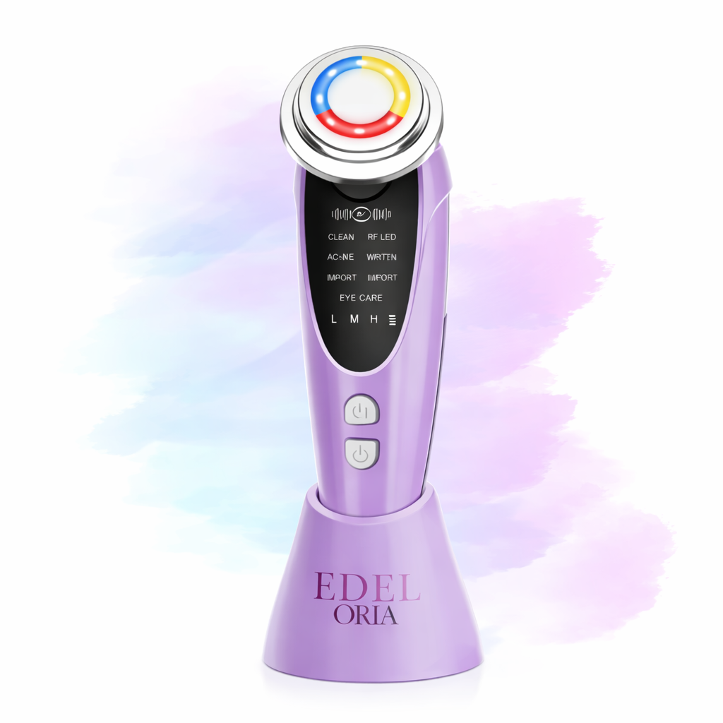 Edeloria DermaPulse™ – 7'si 1 Arada EMS LED Yüz Bakım Cihazı