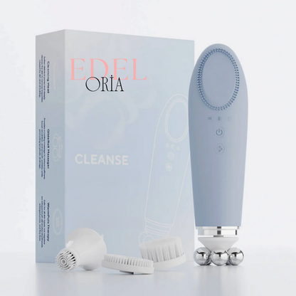 Edeloria DermaClean™ – Profesyonel 4'ü 1 Arada Yüz Temizleme Cihazı
