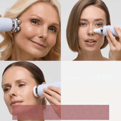 Edeloria DermaClean™ – Profesyonel 4'ü 1 Arada Yüz Temizleme Cihazı