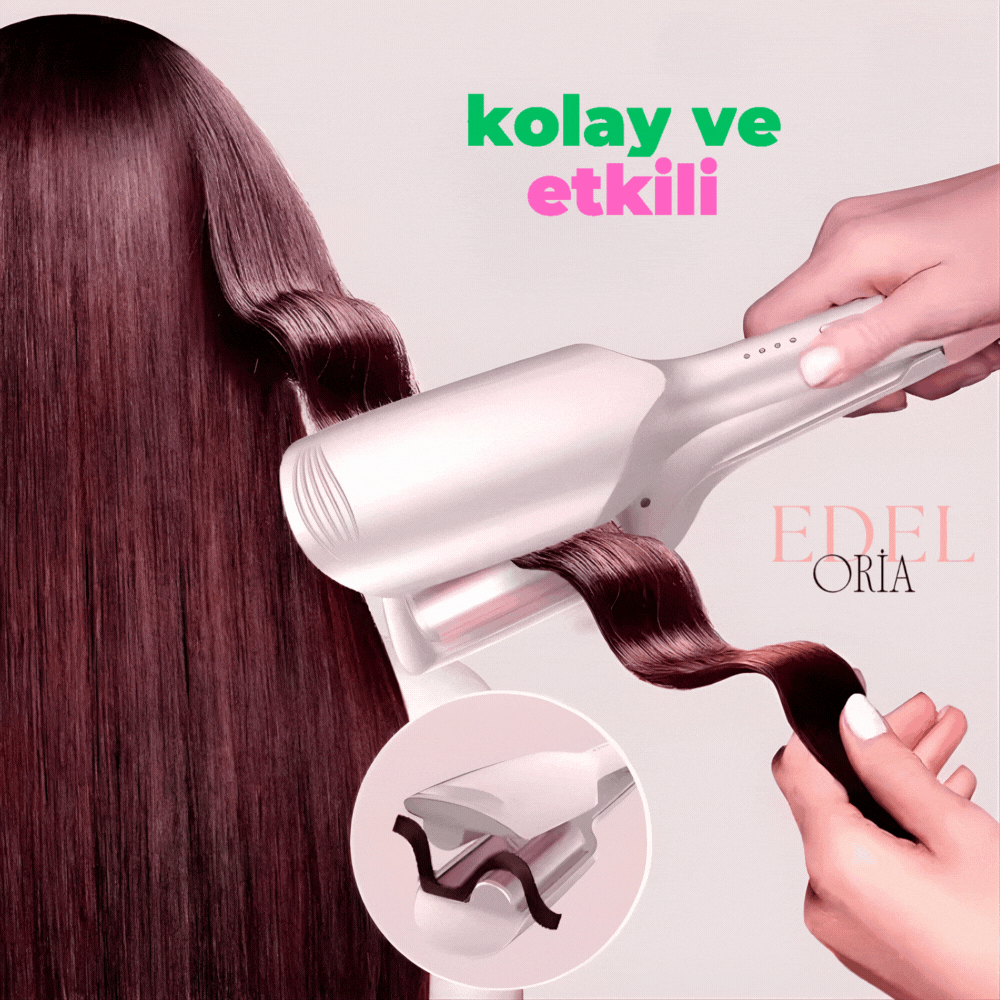 Edeloria AstraWave™ – Seramik Dalga Saç Şekillendirici