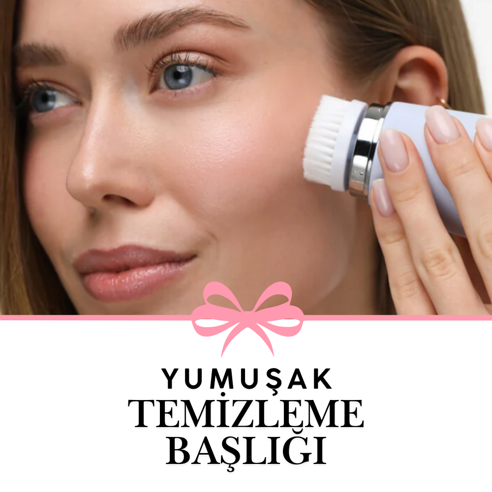 Edeloria DermaClean™ – Profesyonel 4'ü 1 Arada Yüz Temizleme Cihazı