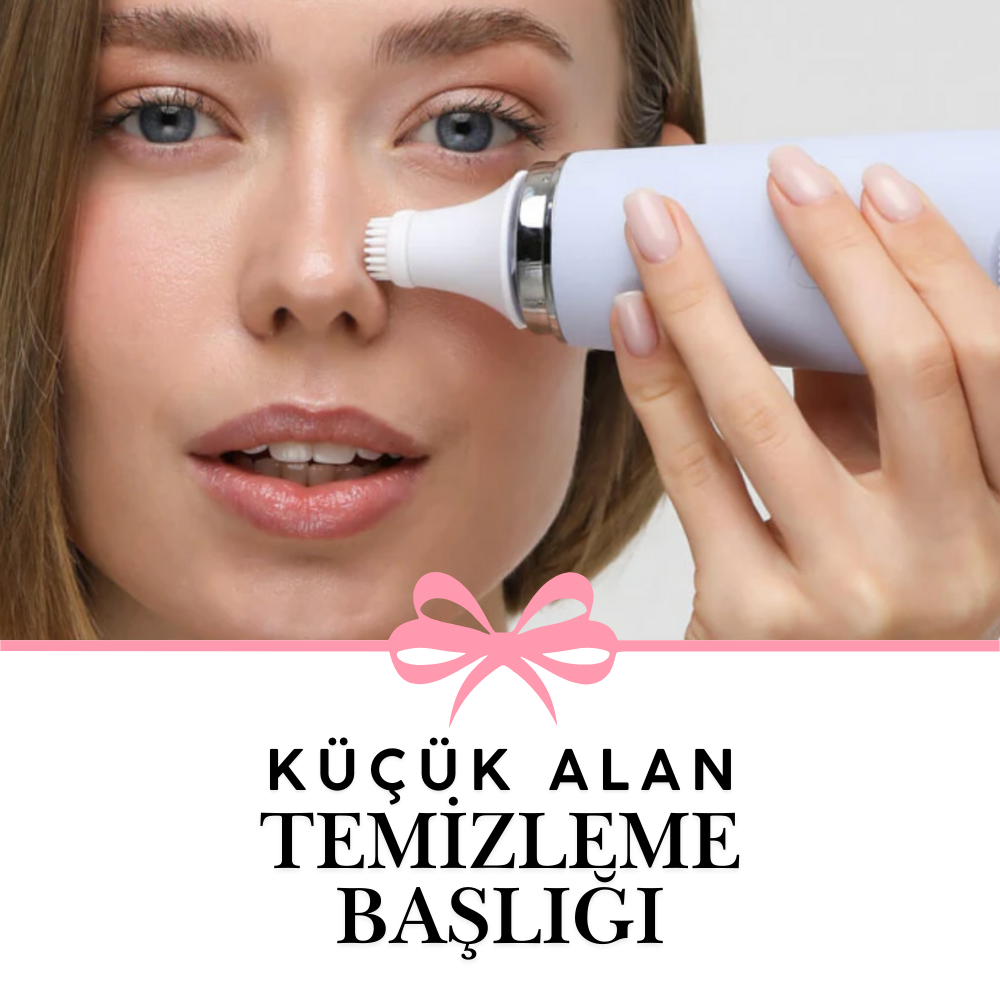 Edeloria DermaClean™ – Profesyonel 4'ü 1 Arada Yüz Temizleme Cihazı