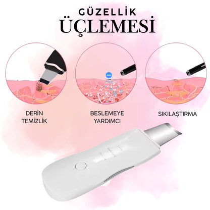Edeloria DermaScrub™ – Titreşimli Derin Yüz Temizleme Cihazı