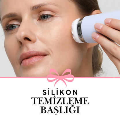 Edeloria DermaClean™ – Profesyonel 4'ü 1 Arada Yüz Temizleme Cihazı