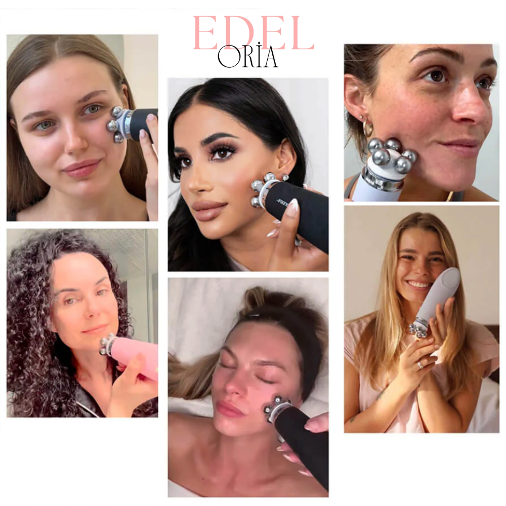 Edeloria DermaClean™ – Profesyonel 4'ü 1 Arada Yüz Temizleme Cihazı