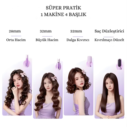 Edeloria AstraAeroIon™ – Milyar Seviye Negatif İyon Saç Şekillendirici