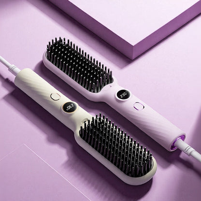 Edeloria AstraStraight™ – Negatif İyonlu Elektrikli Saç Düzleştirici Tarak